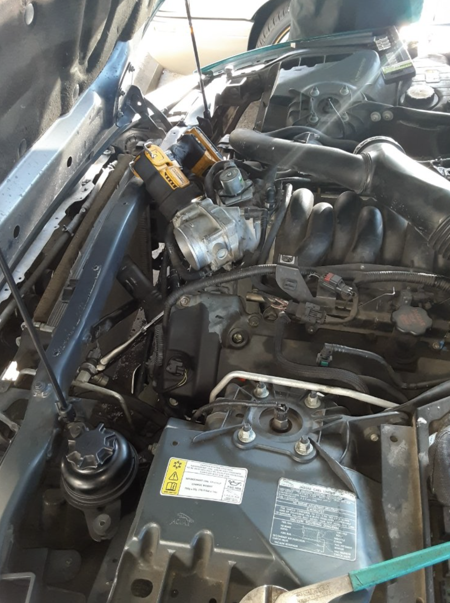 this image shows engine repair in San Antonio, TX